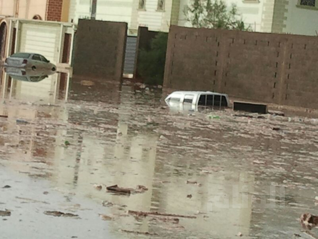 سقوط 200 محور زراعي وانهيار سقف المستشفى بوادي الدواسر