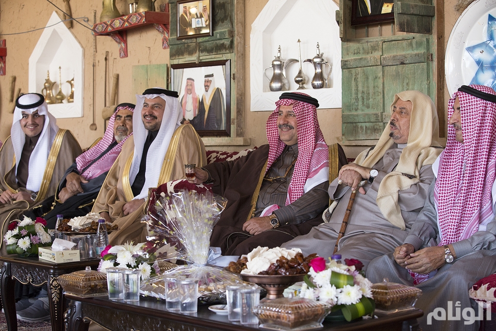 الأمير سلطان بن محمد في ضيافة د. جار الله العضيب صحيفة الوئام الالكترونية