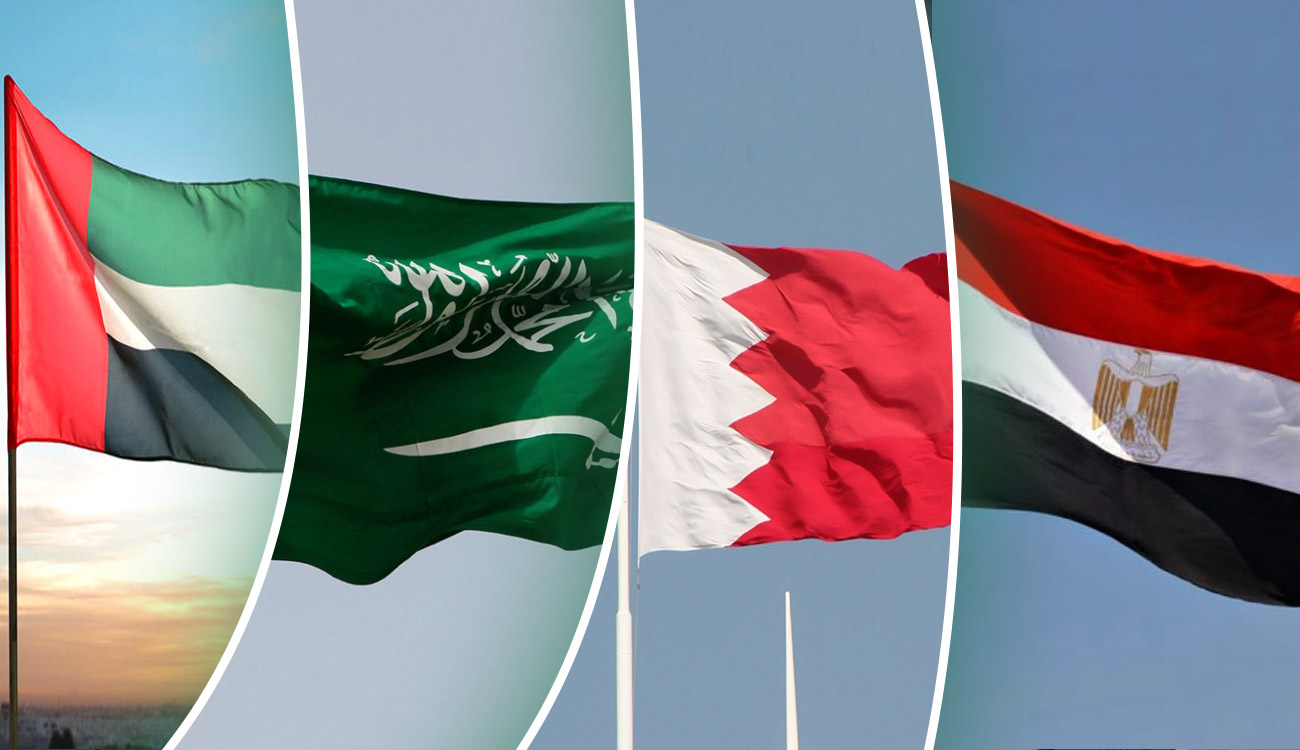 علم السعودية والامارات
