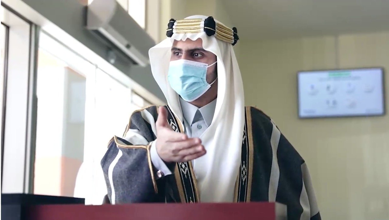 جانب من احتفالات موظفي "مطارات" بيوم التأسيس