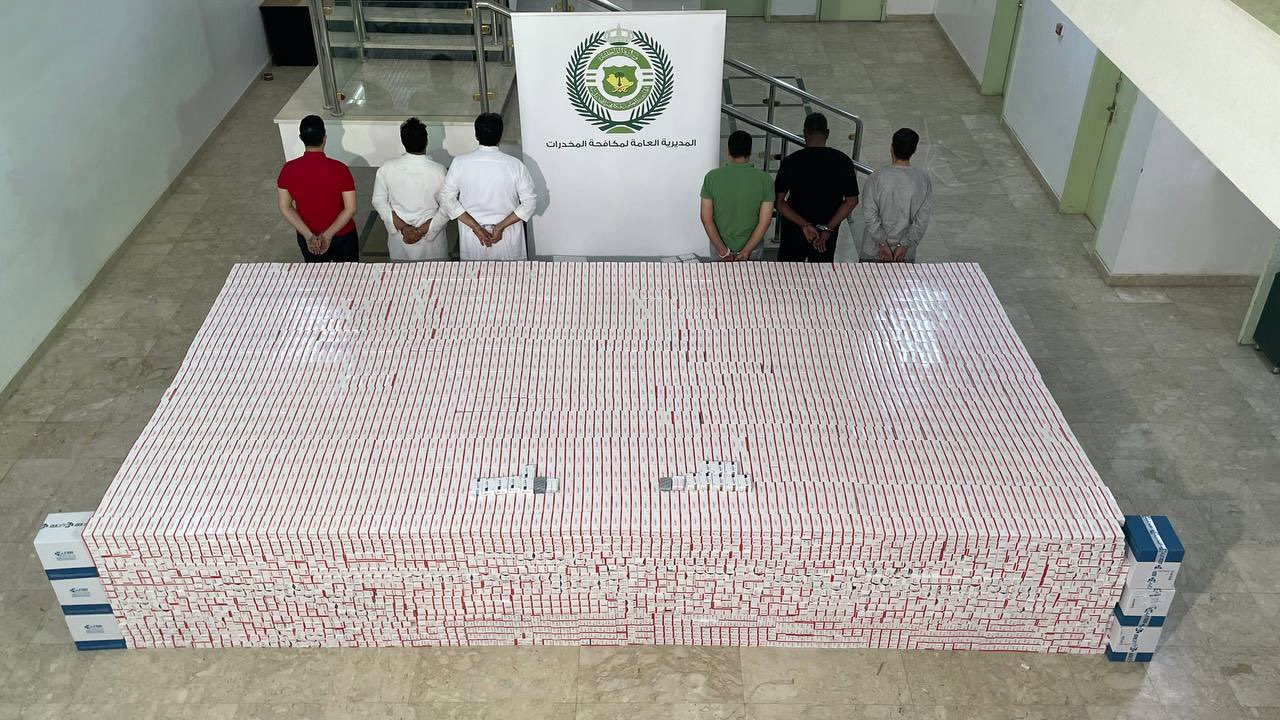 إحباط محاولة ترويج 4 ملايين قرص خاضع لتنظيم التداول الطبي في الرياض