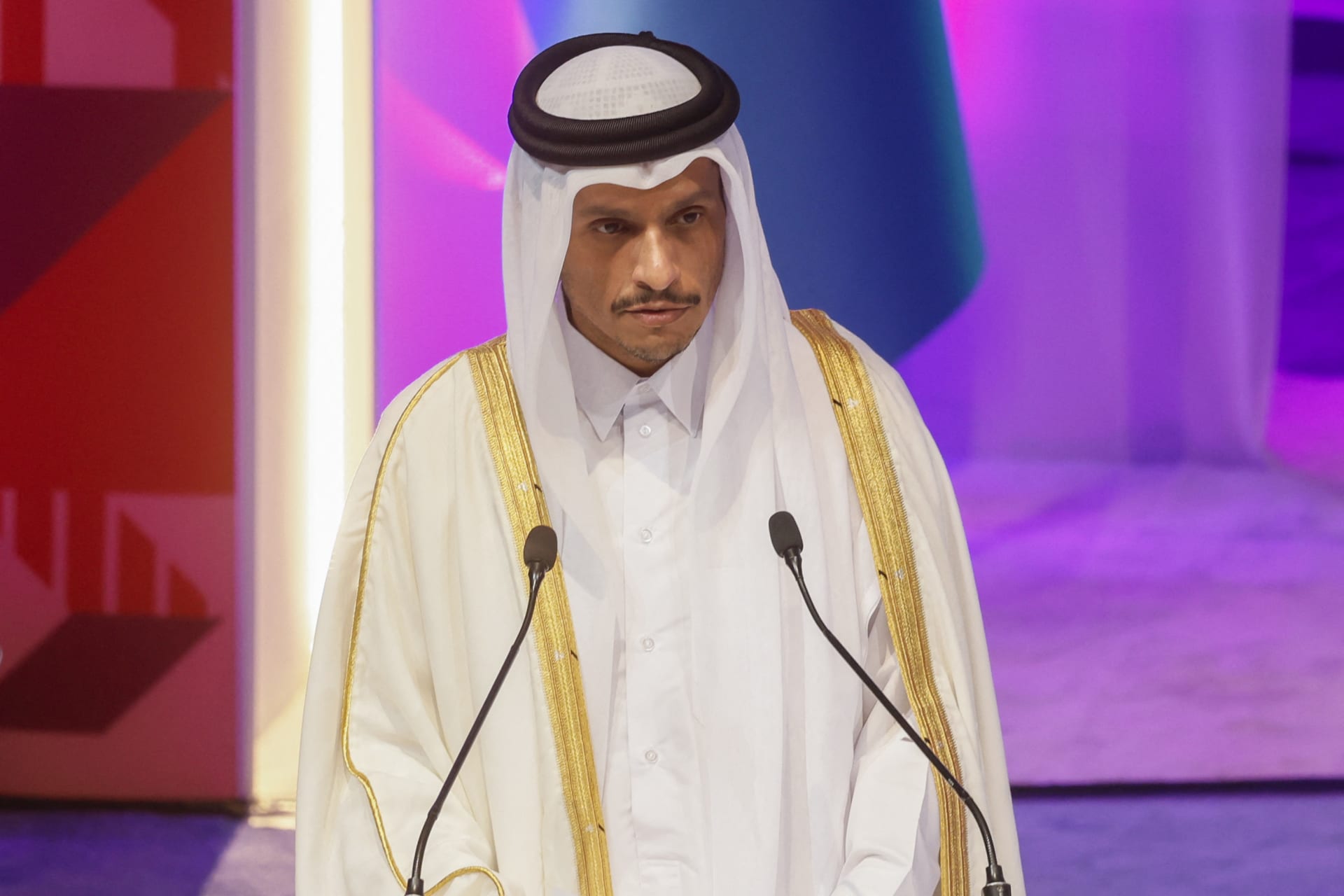 رئيس وزراء قطر: نعمل على إنهاء إجراءات وقف إطلاق النار بغزة الليلة