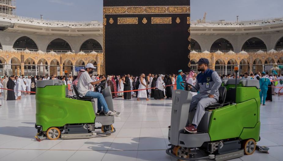 شرف نباهي به المسجد الحرام