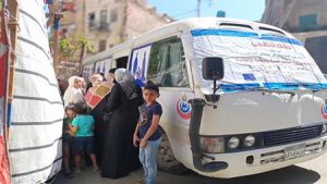 حملة طبية بقرى مركز قوس بقنا