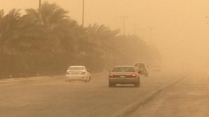 رياح النشطة مثيرة للأتربة