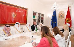 وزير الشؤون الإسلامية يلتقي رئيسة البرلمان بالجبل الأسود