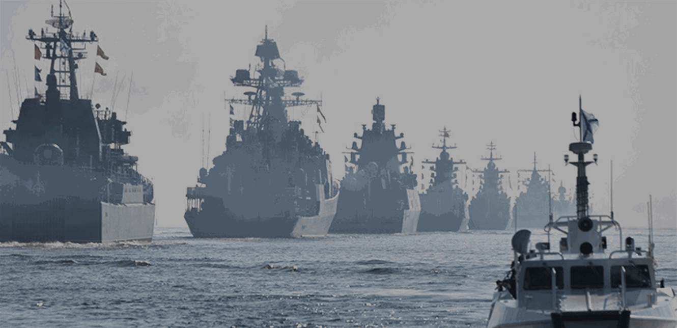 قطع بحرية تابعة لأسطول البحر الأسود الروسي