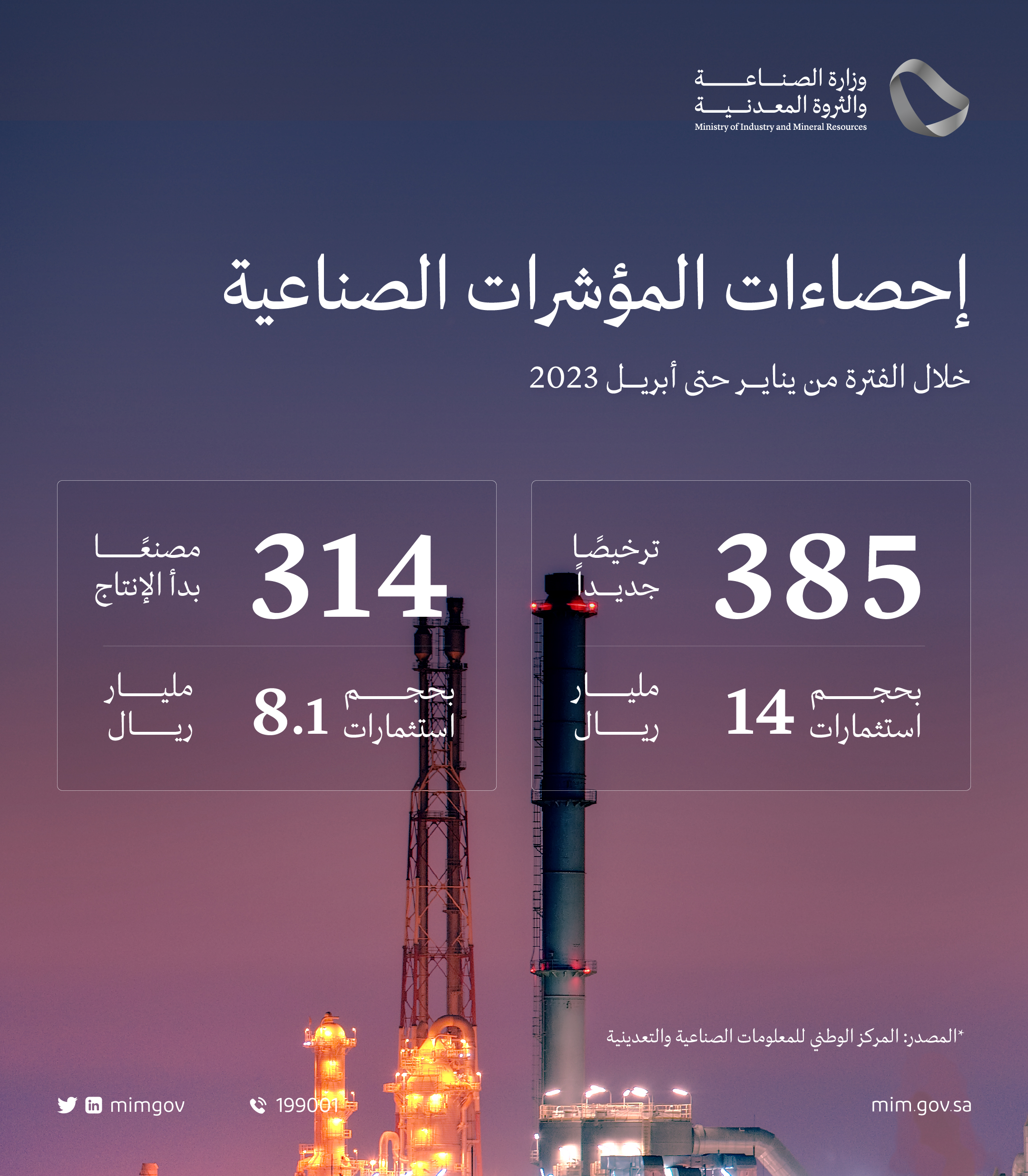 نشرة وزارة الصناعة