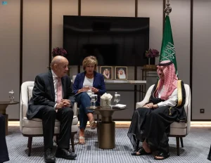 وزير الخارجية يناقش آخر تطورات الملف اللبناني مع مبعوث الرئيس الفرنسي 
