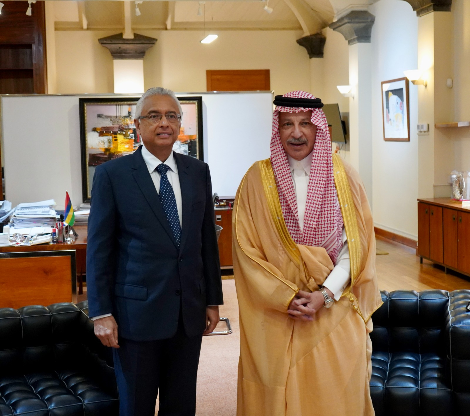 المستشار قطان ورئيس الوزراء