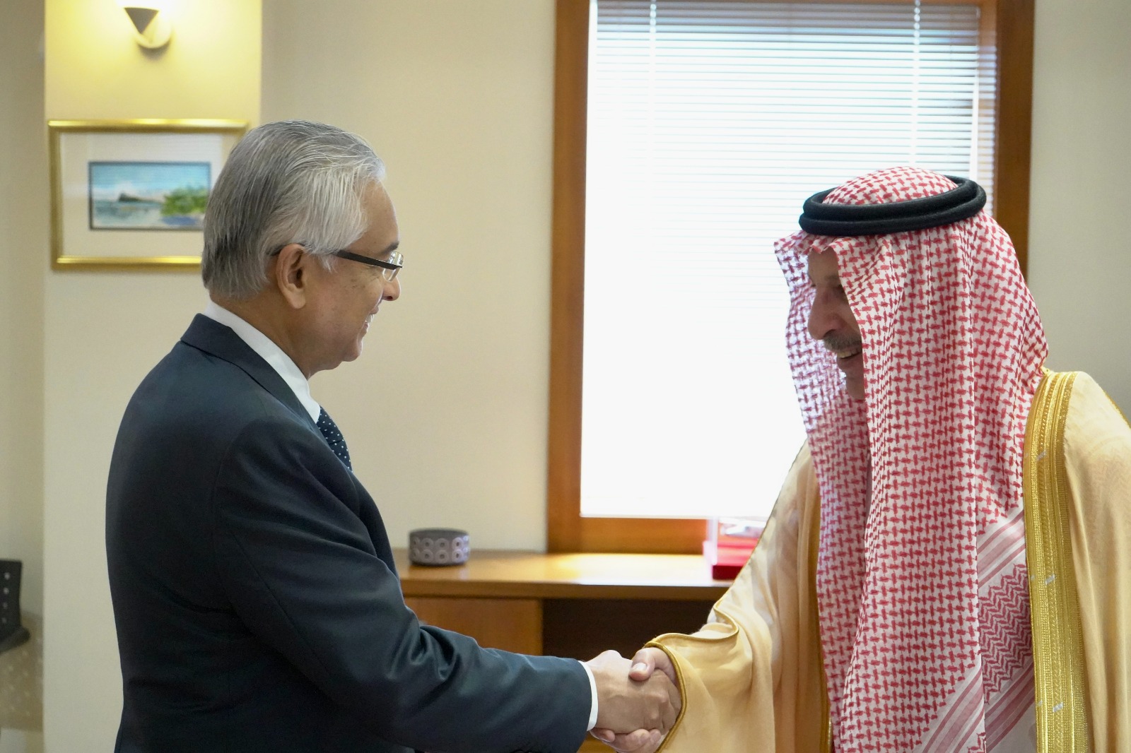 المستشار قطان ورئيس الوزراء