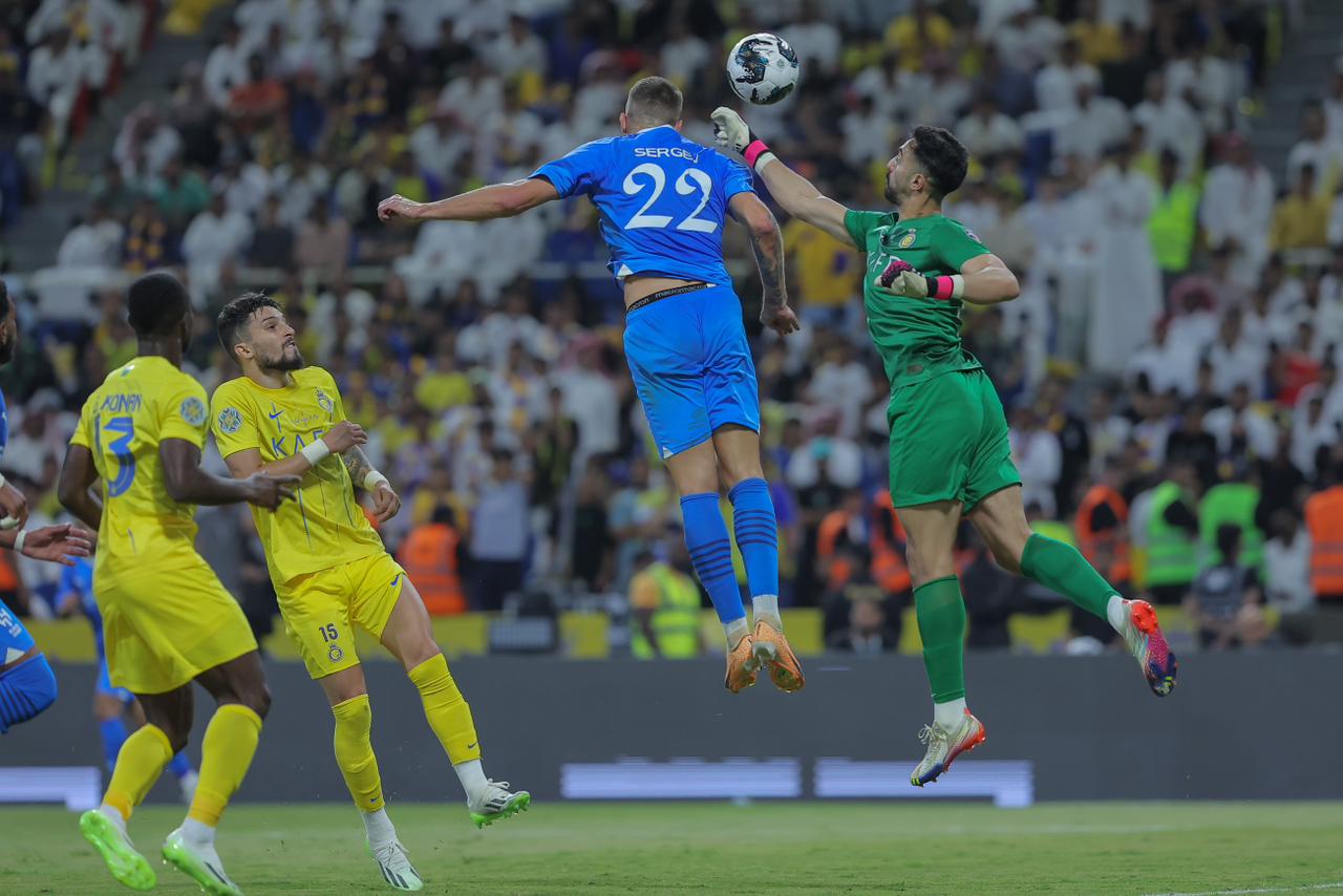 رقم إيجابي للهلال قبل مباراة النصر في السوبر