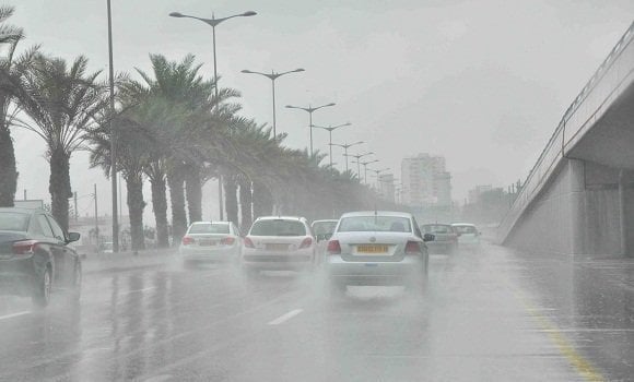 الأرصاد: هطول أمطار رعدية على عدة مناطق في السعودية
