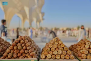 انطلاق مزاد التمور بالمدينة الغذائية في عنيزة