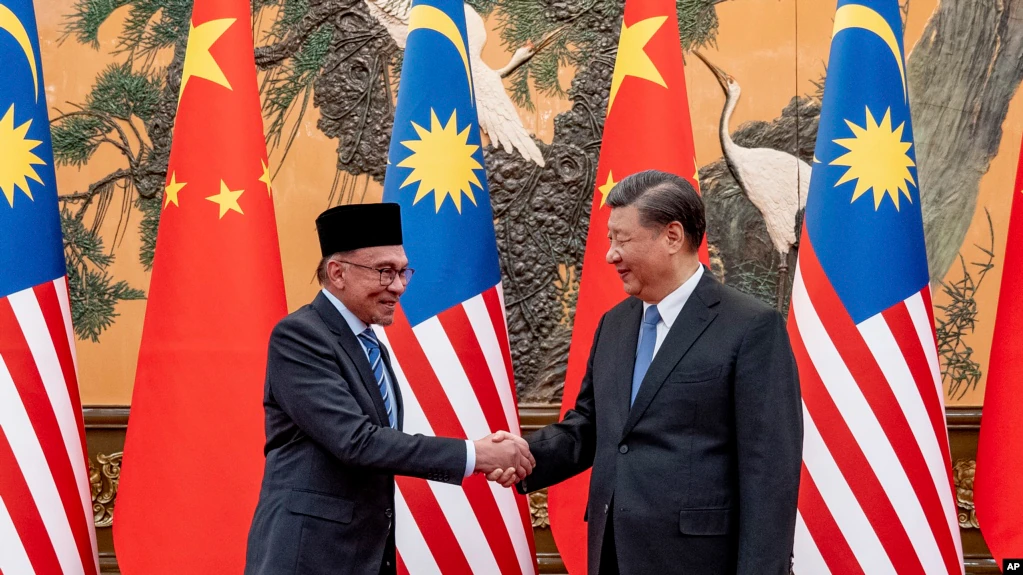 ماليزيا والصين