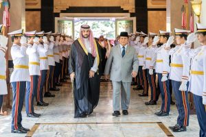 وزير الدفاع يبحث التعاون العسكري والدفاعي مع نظيره الإندونيسي
