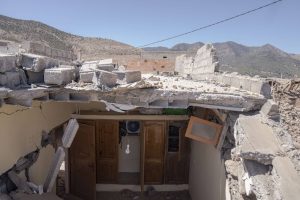 جانب من الدمار الذي سببه زلزال المغرب (2)
