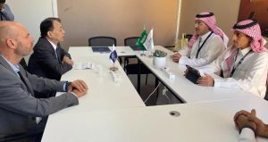 مراسم توقيع مذكرة التفاهم مع بنك التنمية الآسيوي