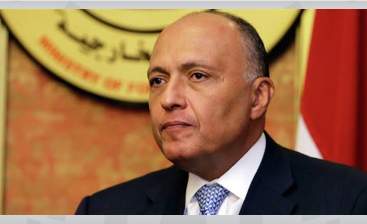وزير الخارجية المصري: السياسات الإسرائيلية في غزة تستهدف جعل القطاع غير قابل للحياة سامح شكري