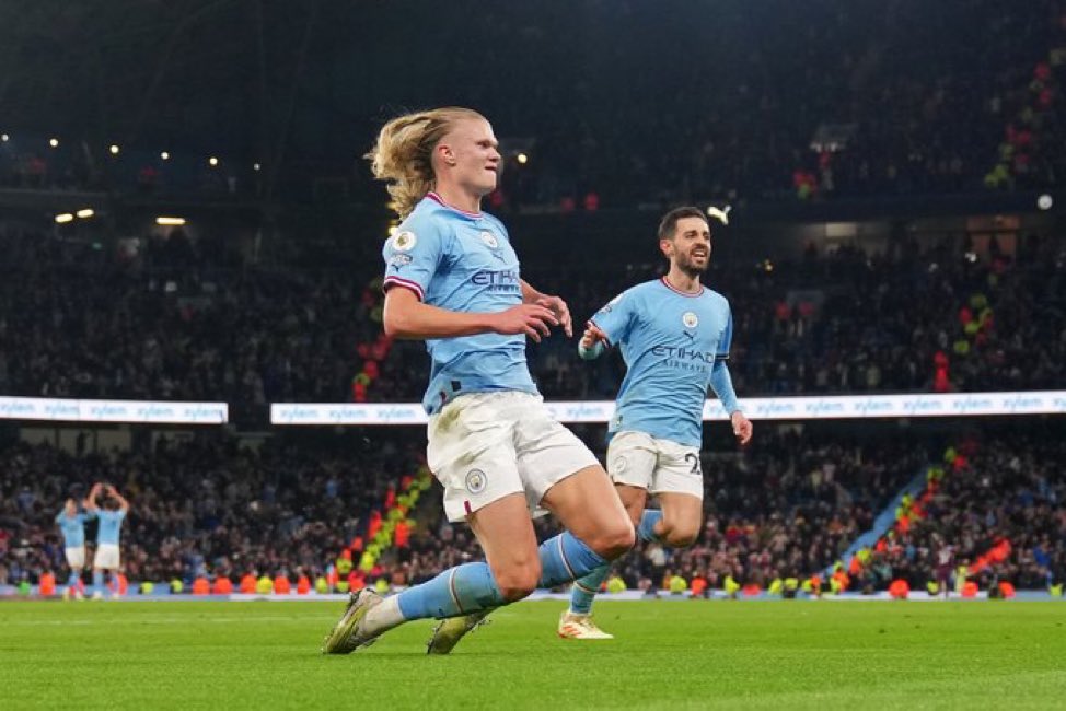 مانشستر سيتي يعاقب إيفرتون بثنائية في الدوري الإنجليزي مانشستر سيتي - إيرلينج هالاند