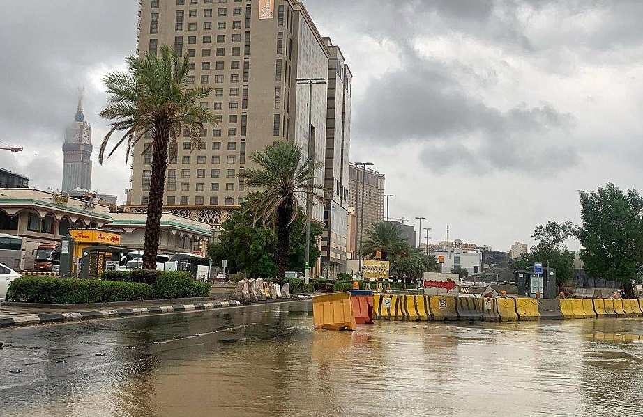 الأرصاد: أمطار رعدية مصحوبة برياح نشطة على مناطق عدة في المملكة