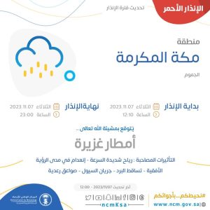 المركز الوطني للأرصاد