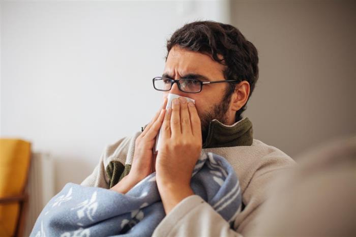 الإصابة بنزلات البرد والإنفلونزا