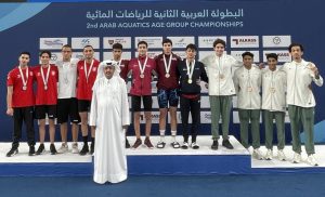 5 ميداليات تحصدها السعودية في منافسات البطولة العربية للرياضات المائية بالدوحة