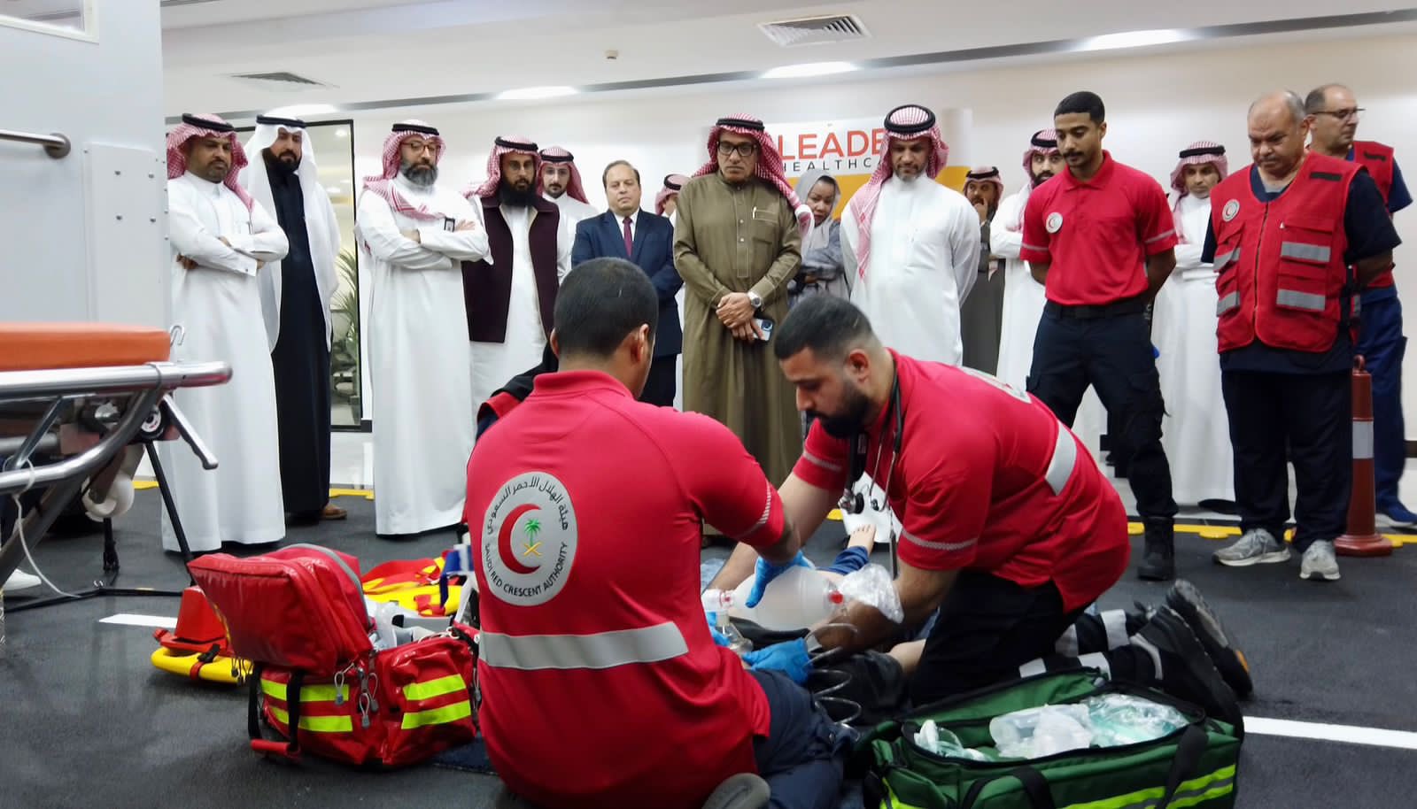هيئة الهلال الأحمر تطلق أولى مراكز المحاكاة في المنطقة الشرقية