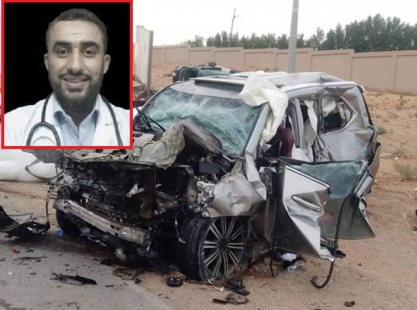 سائق متهور يتسبب في وفاة 5 من أسرة واحدة في حادث سير