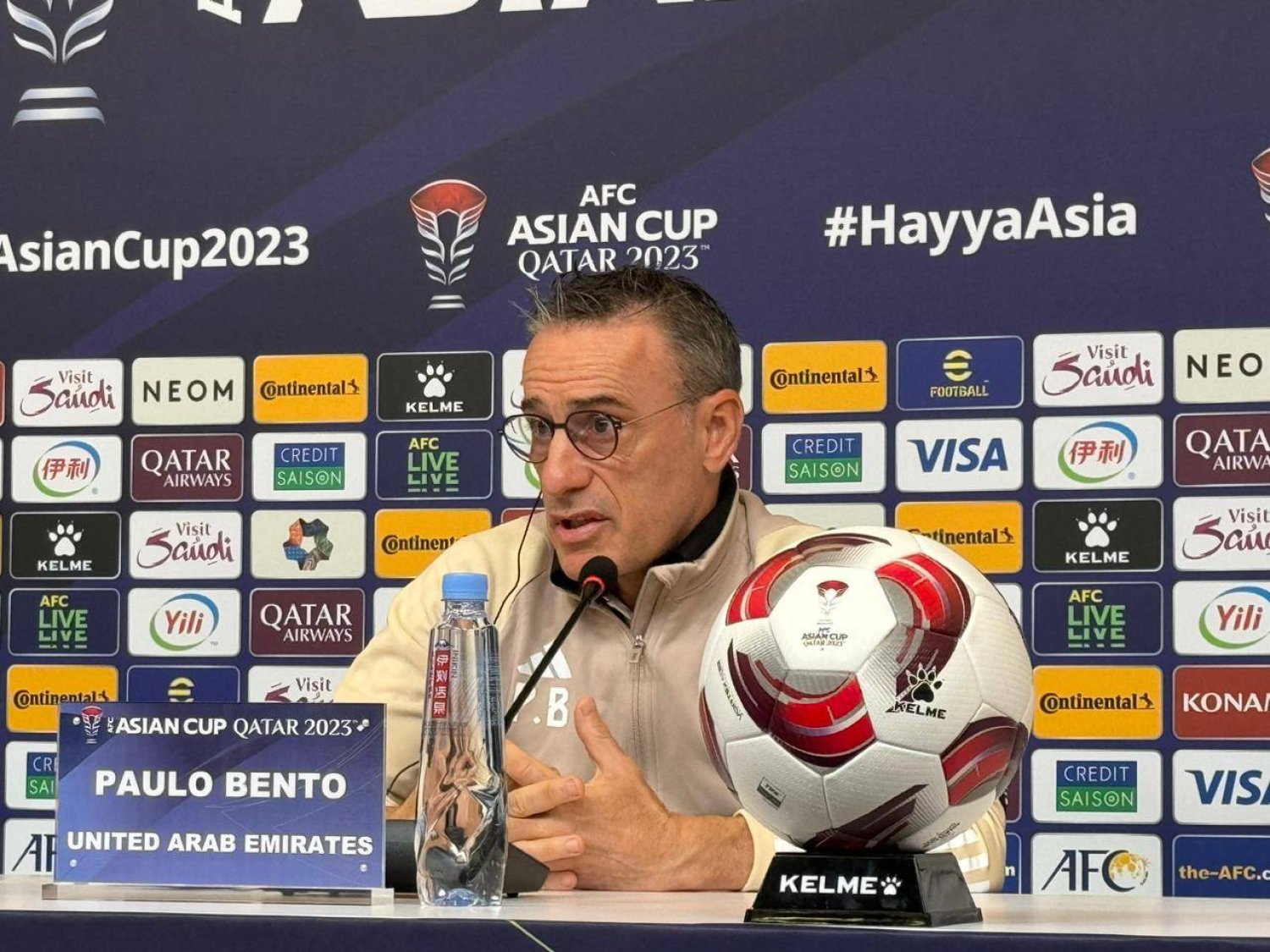 مدرب الإمارات: نعلم قوة منتخب إيران.. وسنقاتل لحصد الثلاث نقاط