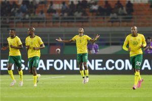 جنوب أفريقيا يكتسح ناميبيا برباعية في كأس أمم أفريقيا