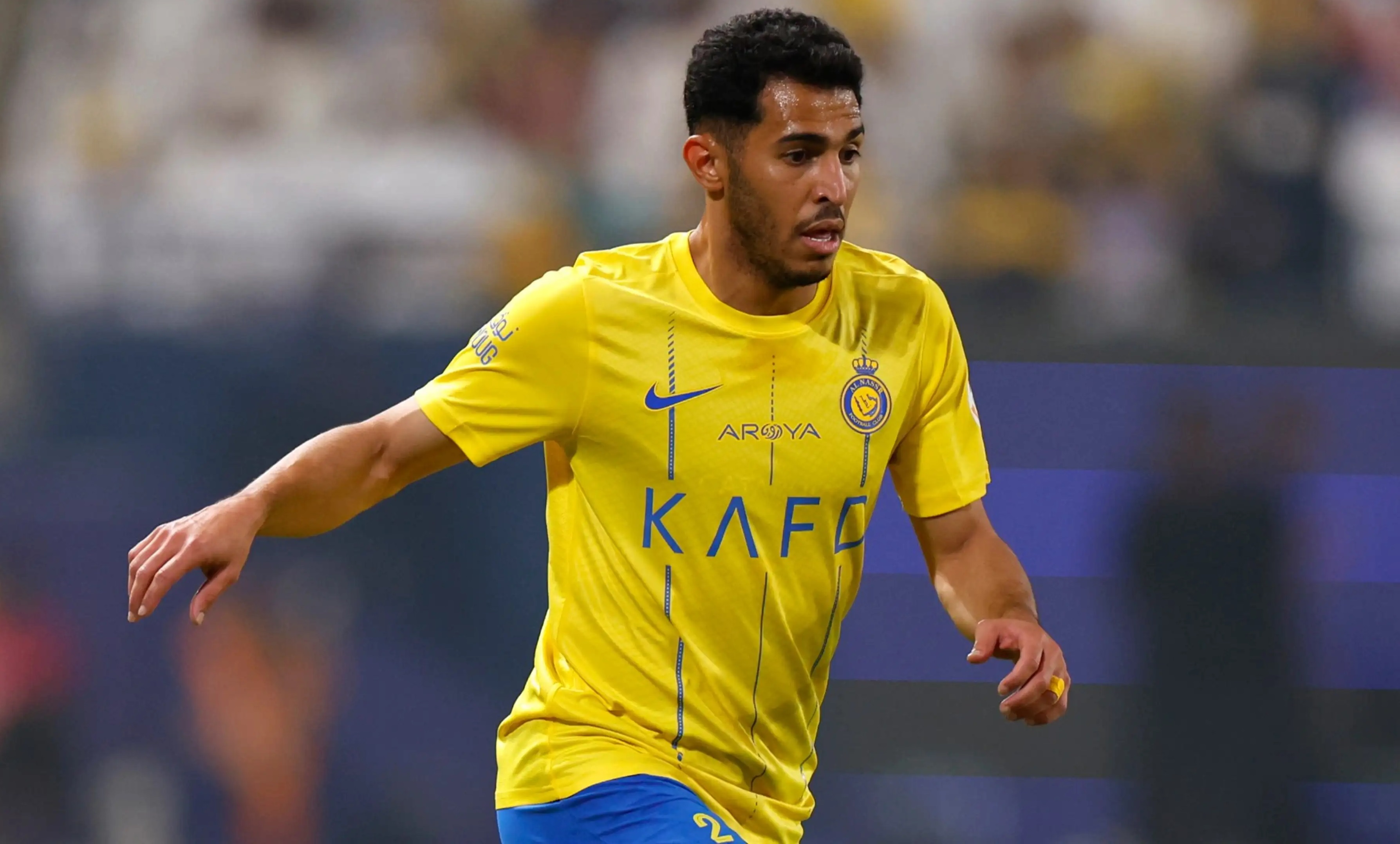 سلطان الغنام يغيب عن صفوف النصر لمدة تصل إلى 6 أسابيع
