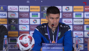 لاعب أوزبكستان: نعلم أهمية مباراة تايلاند.. وطموحنا الذهاب بعيدًا في كأس آسيا
