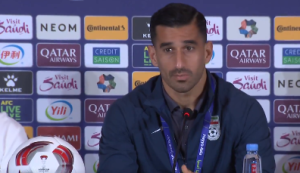 لاعب إيران: نعرف نقاط قوة وضعف الإمارات.. ونأمل بتقديم مباراة جيدة للمنتخبين