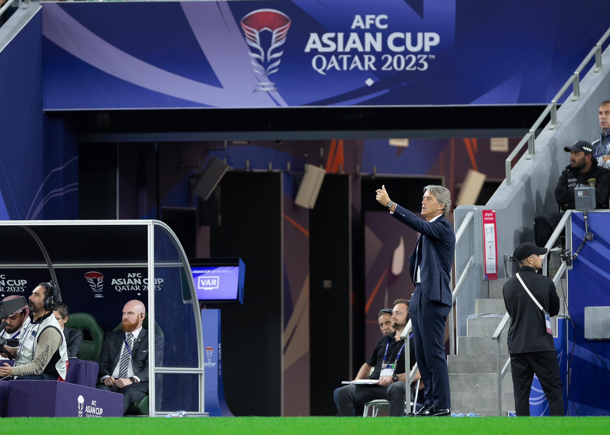 مانشيني: سنسجل هدفين في كوريا الجنوبية وحصد البطولة يتطلب الفوز على الفرق القوية
