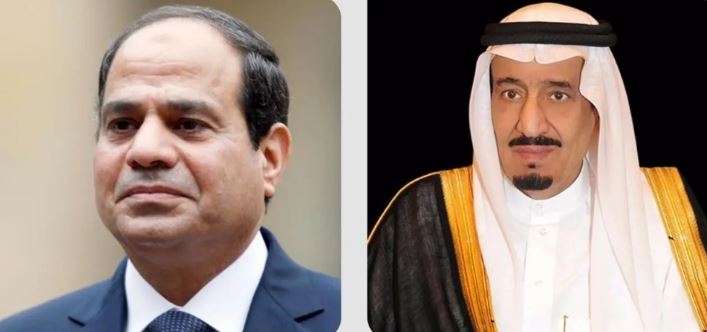 الرئيس المصري يهنئ خادم الحرمين الشريفين بمناسبة ذكرى يوم التأسيس