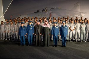 احتفاء سعودي بتجميع وصنع أجزاء من آخر طائرة «هوك تي ١٦٥»