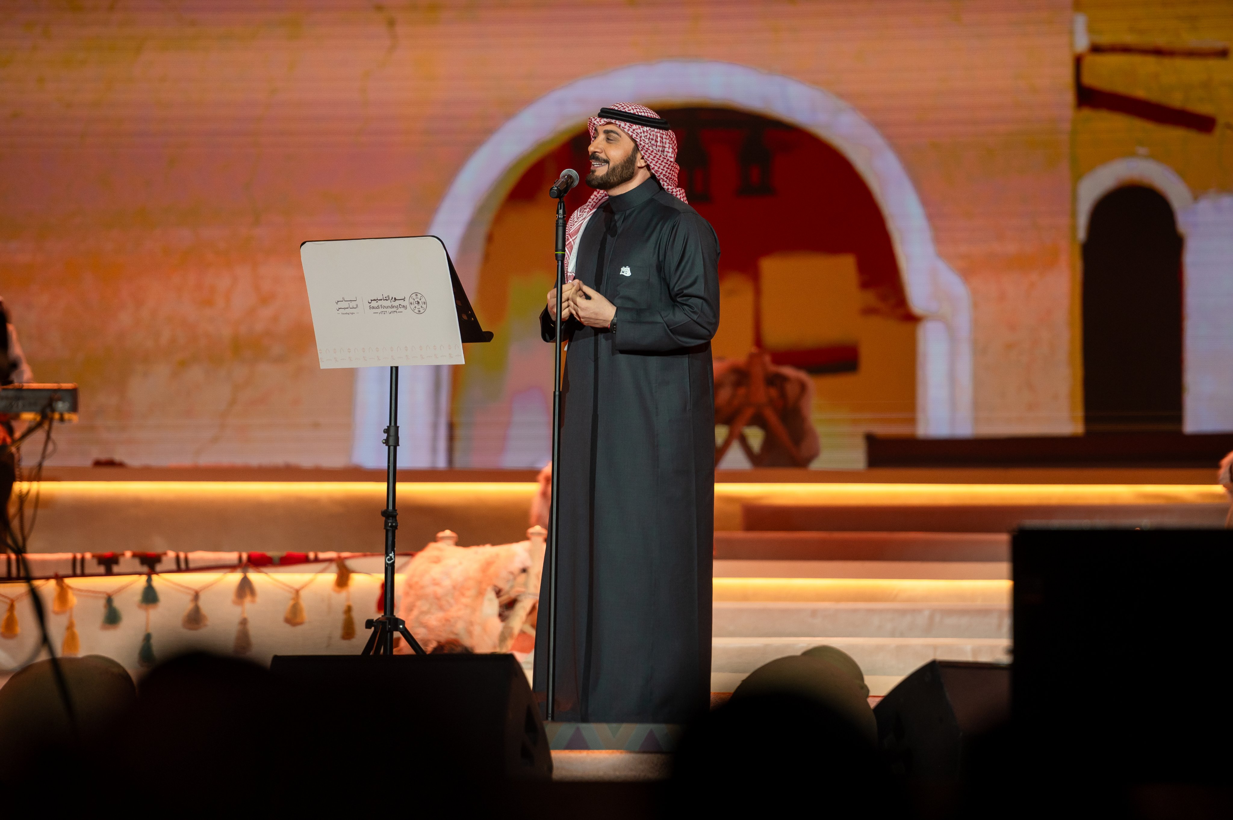 ماجد المهندس يختتم احتفالات ليالي التأسيس الفنان ماجد المهندس