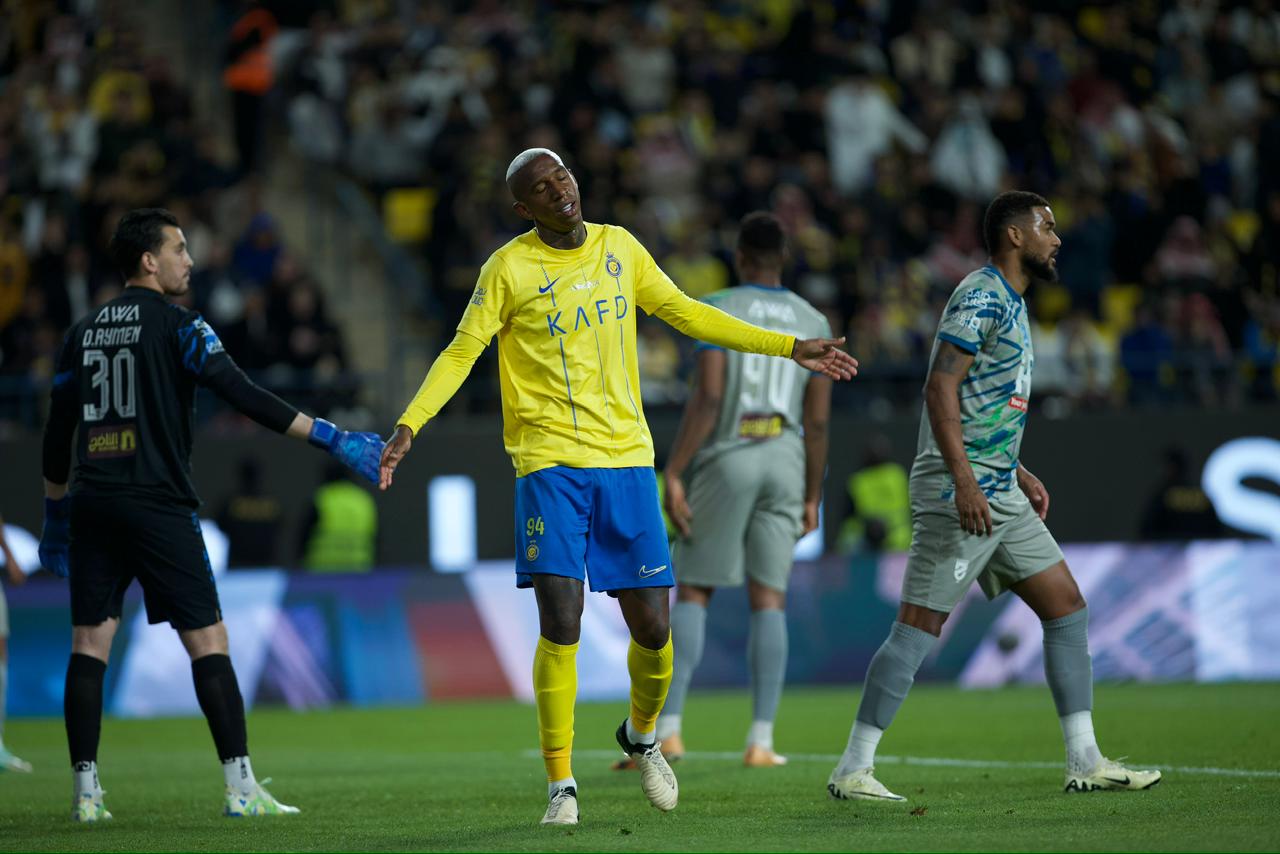 في غياب رونالدو.. النصر يتعادل مع الحزم في دوري روشن