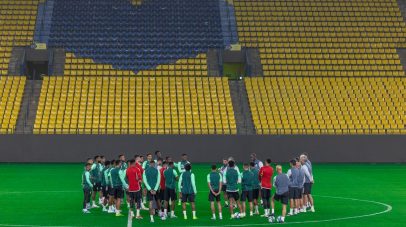 الأخضر يُكمل استعداده لمواجهة طاجيكستان في تصفيات كأس العالم