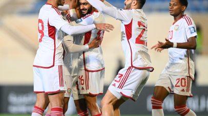منتخب الإمارات يحسم تأهله إلى نهائيات كأس آسيا بعد الفوز على اليمن