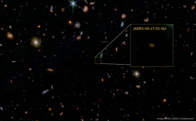 “جيمس ويب” يكتشف أقدم مجرة “ميتة” في الكون المعروف