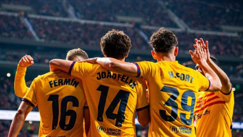برشلونة يحسم مواجهة بنفيكا بهدف نظيف