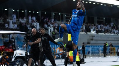 ميشايل: سعيد بتسجيلي هدف أمام الرياض وبطولة الدوري صعبة