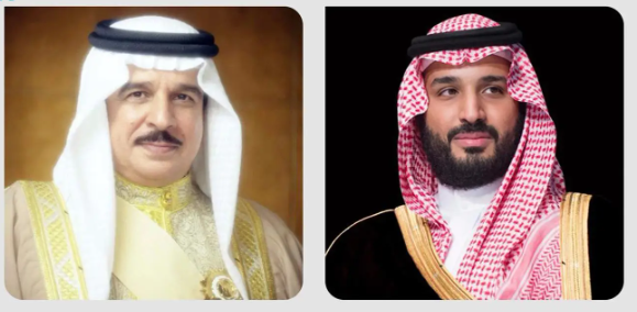 ولي العهد يتلقى اتصالاً من ملك البحرين للتهنئة بشهر رمضان