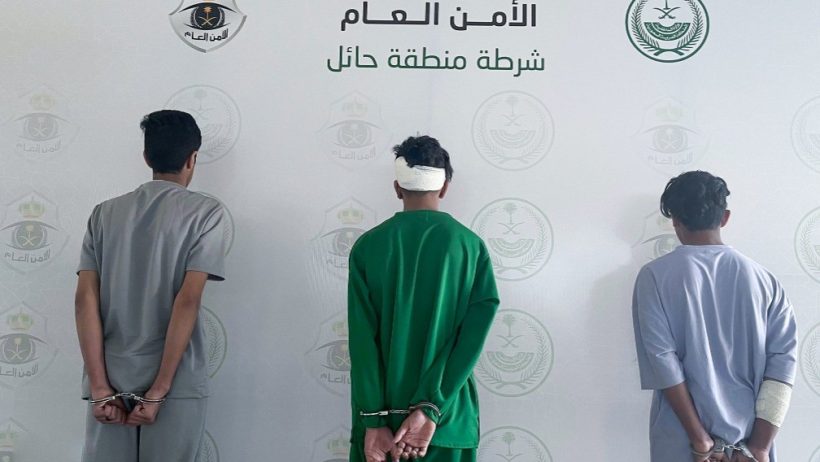 الأمن العام: ضبط 3 أشخاص ظهروا في محتوى مرئي مع فتاة وارتكبوا مخالفة التفحيط في حائل