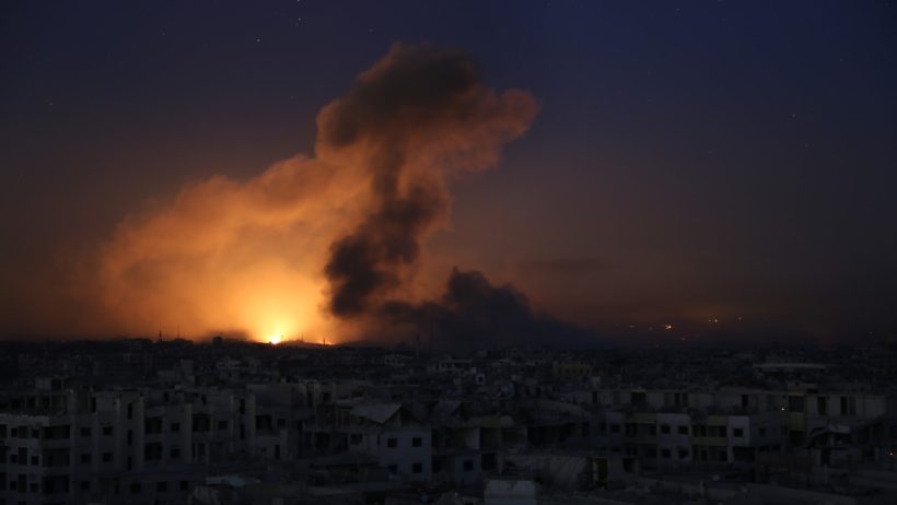 انفجارات متتالية تهز العاصمة السورية دمشق