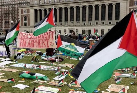 احتجاجات الطلبة بشأن غزة تنتشر في 20 جامعة أمريكية