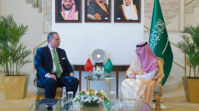الأمير فيصل بن فرحان يستقبل وزير خارجية الجبل الأسود